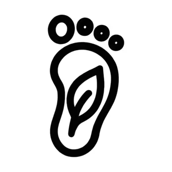 Icon Verringerung des ökologischen Fußabdrucks