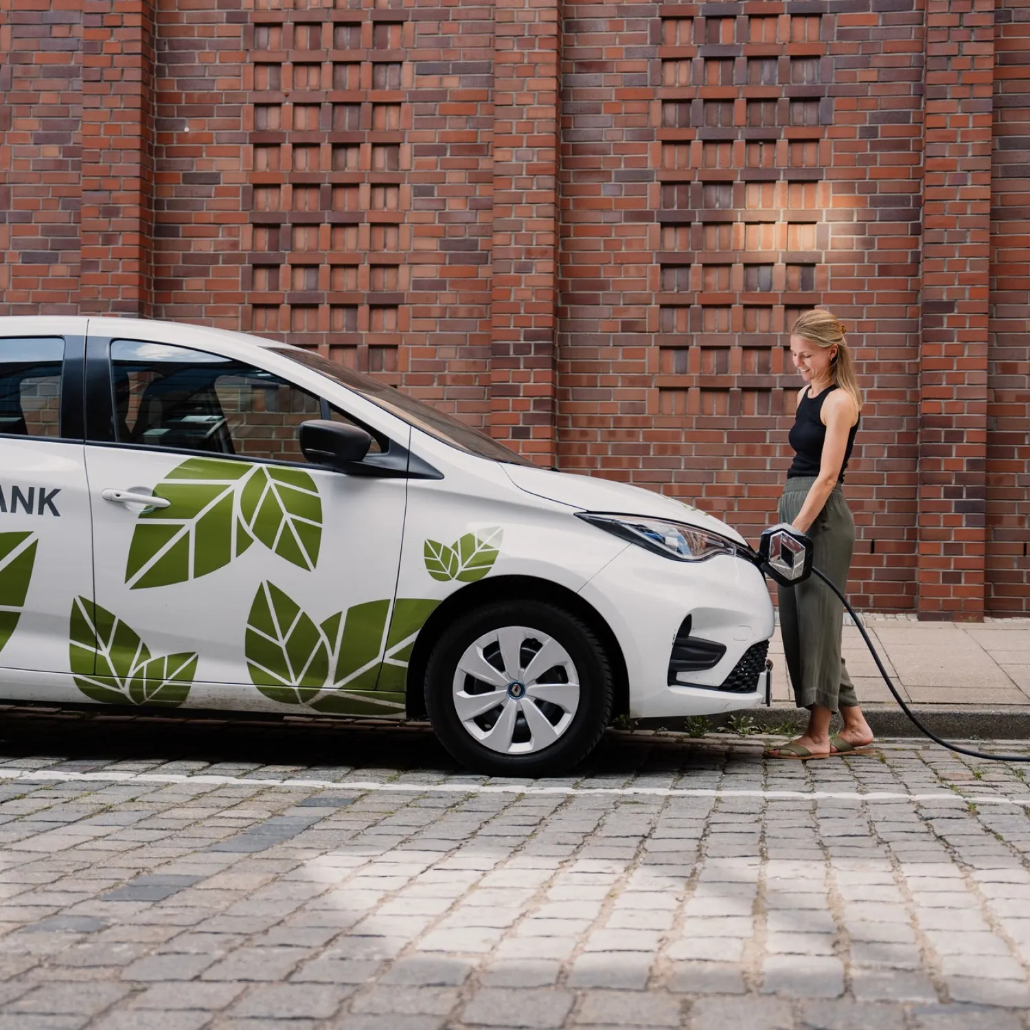 Tanken eines E-Autos