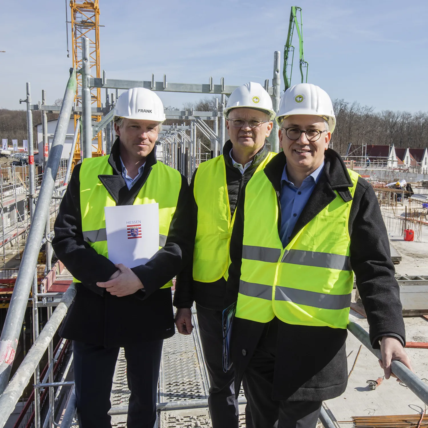 Von FRANK geplante öffentlich geförderte Sozialwohnungen mit Blick auf vielfältige Lebensformate.