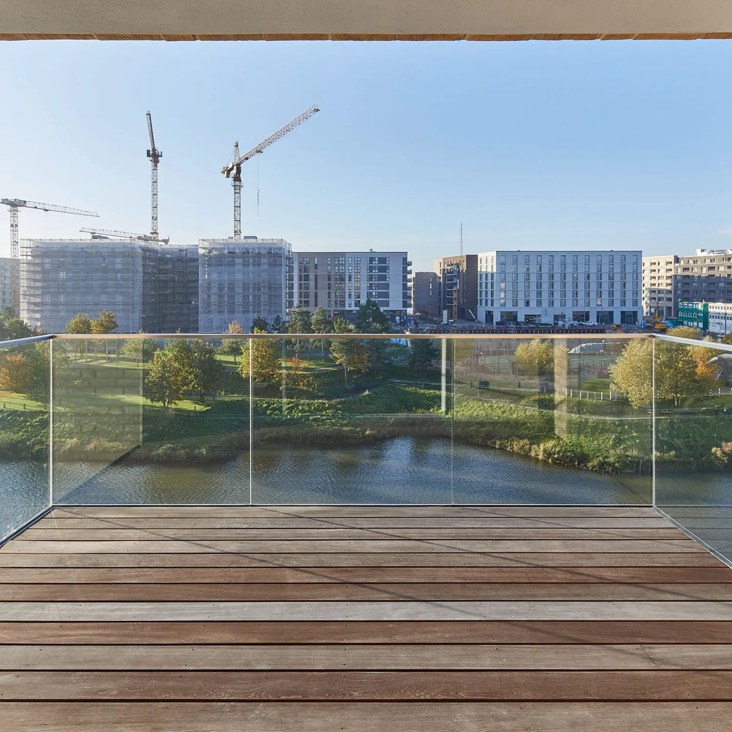 Ausblick auf die Elbe